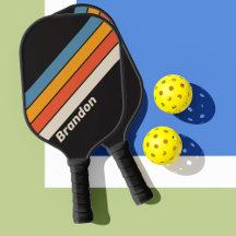 Retro Vintage Donkere Regenboog met Naam