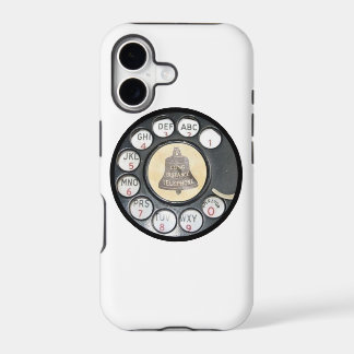 retro vintage draaischijf telefoon telefoon hoes