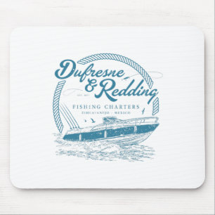 Retro Vintage Dufresne En Redding Vis Charter Muismat