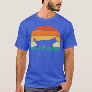 Retro Vintage Duitse Herdershond Hondenliefhebber T-shirt
