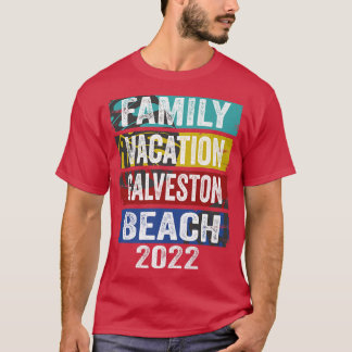 Retro Vintage Family Vacation 2022 T-shirt