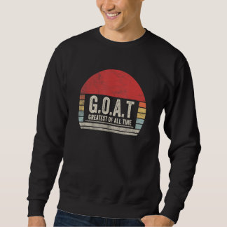Retro Vintage G O A T Grootste Van Alle Tijden Gei Trui