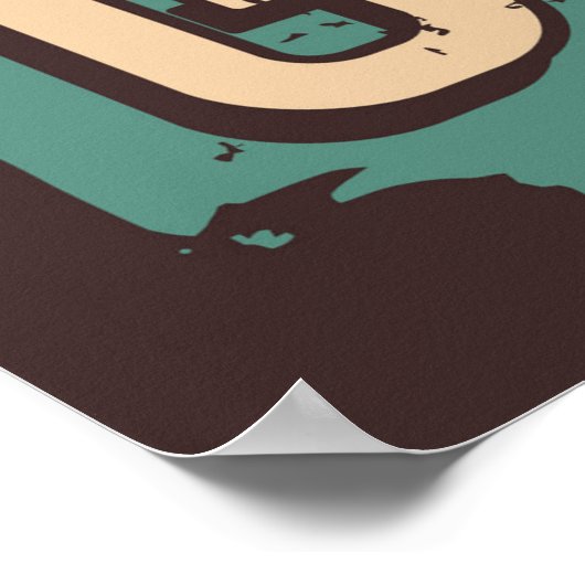 retro vintage garage poster (Hoek)