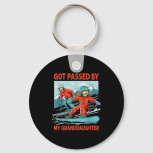Retro Vintage Gebekt Door Mijn Kleinzoon Funny Sk Sleutelhanger