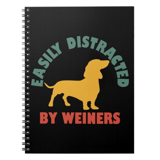 Retro Vintage gemakkelijk afgeleid door Weiners Notitieboek (Voorkant)