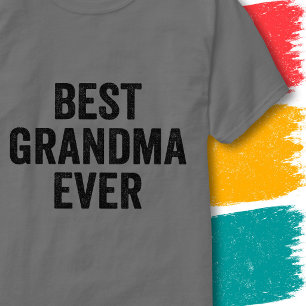 Retro Vintage Geweldige Oma Beste Oma Ooit T-shirt