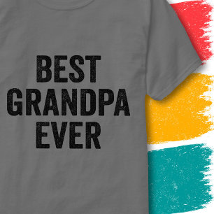 Retro Vintage Geweldige Opa Beste Opa Ooit T-shirt