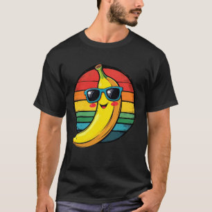Retro Vintage Grappige Banaan T-shirt