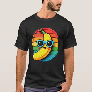 Retro Vintage Grappige Banaan T-shirt