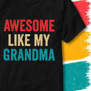 Retro Vintage Grappige Spreuk Geweldig Net Als Mij T-shirt