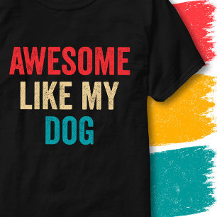 Retro Vintage Grappige Spreuk Geweldig Net Als Mij T-shirt