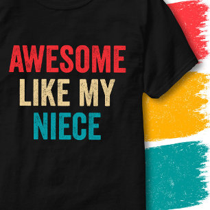 Retro Vintage Grappige Spreuk Geweldig Net Als Mij T-shirt