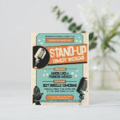 Retro Vintage Grunge Stand-up Comedyshow (Staand voorkant)