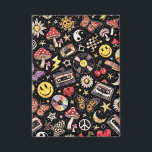 Retro Vintage Grunge Sunshine Bliss Button<br><div class="desc">vintage grunge happy sun flower,  distressed retro yellow daisy face,  edgy floral street wear design,  aesthetic weathered smiling sunshine art,  textured boho radiant petal graphic,  muted gold urban punk bloom,  cracked paint joyful summer vibe,  classic rocker bright solar motif,  faded denim organic power symbol,  rough edge cheerful glow badge</div>