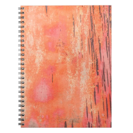 Retro vintage grunge textureabstract, art, home de notitieboek (Voorkant)