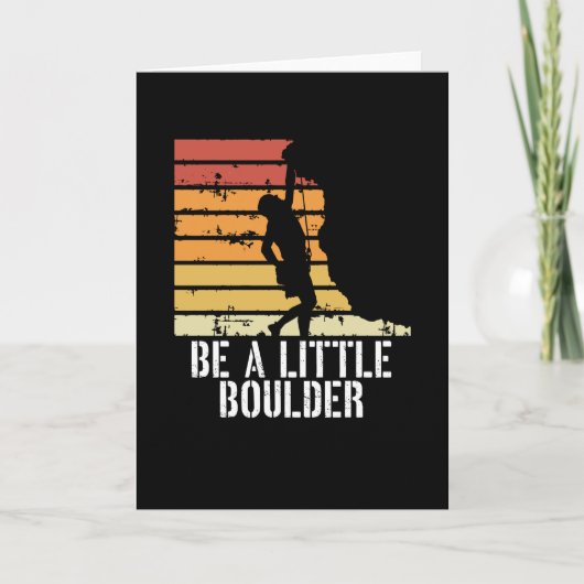 Retro vintage hiking kaart (Voorkant)