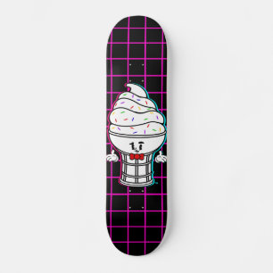 Retro Vintage Ijsje Kegel Skateboard deck