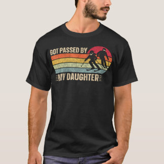 Retro Vintage Ingehaald Door Mijn Dochter Grappige T-shirt