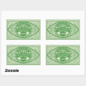 Retro Vintage Jam Label Conserveringssticker (Vel)