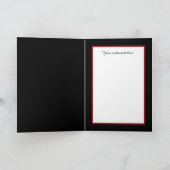 retro vintage kerst Scottie hond Feestdagen Kaart (Binnen)