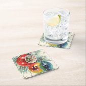 Retro Vintage-kerstbollen onderzetter (Insitu)