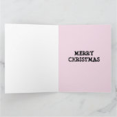 RETRO VINTAGE KERSTBOOM Kerstkaart Kaart (Binnen)