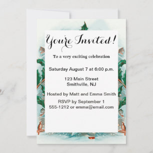 Retro Vintage-kerstcadeautjes voor kerstmis Kaart