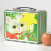 retro vintage kerstcat Holiday (In situ)