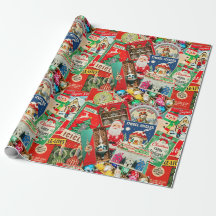 Retro Vintage Kerstdecoraties II