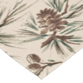 Retro Vintage-kerstdenkers Tafelkleed (Gekanteld)