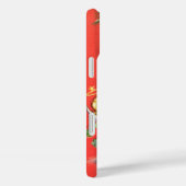 Retro vintage Kerstengelen Case-Mate iPhone Case (Achterkant / Rechts)