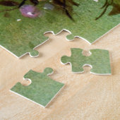 Retro Vintage-kerstfeestelijke puzzel Legpuzzel (Zijkant)