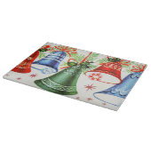 Retro Vintage-kerstgordels Sluitingen Snijplank (Hoek)