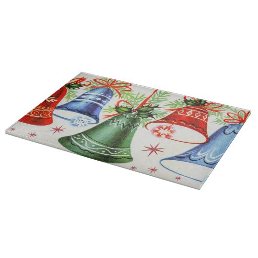 Retro Vintage-kerstgordels Sluitingen Snijplank (Hoek)