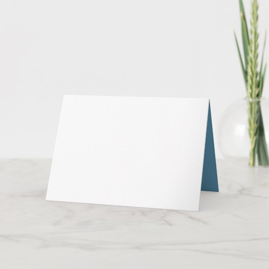 Retro Vintage kersthuwelijk Programma (Achterkant)