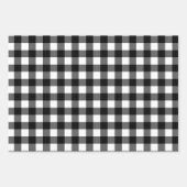 Retro Vintage Kerstman Boom Op Auto & Plaid Inpakpapier Vel (Voorkant 3)