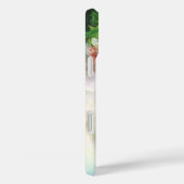 Retro vintage Kerstman  Case-Mate iPhone Case (Achterkant / Rechts)