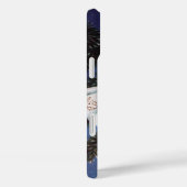 Retro Vintage Kerstmis dame Case-Mate iPhone Case (Achterkant / Rechts)
