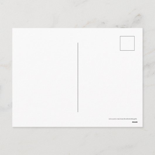 retro vintage kerstmis kus sneeuwstel feestdagenkaart (Achterkant)