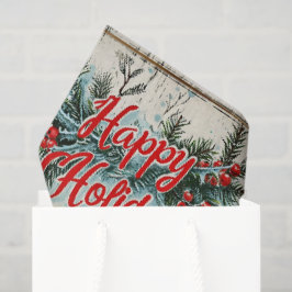 Retro Vintage Kerstmis: Mid Century Yuletide 2 Tissuepapier