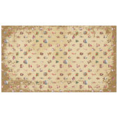 Retro Vintage-kerstpatroon Tafelkleed (Voorkant (Horizontaal))