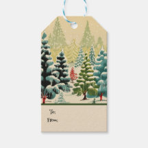 Retro Vintage Kersttrio Stijl J