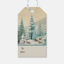 Retro Vintage Kersttrio Stijl J