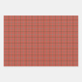 Retro Vintage kerstvakantie cadeau Inpakpapier Vel (Voorkant 2)