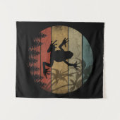RETRO VINTAGE KIKKER WANDKLEED (Voorkant (horizontaal))