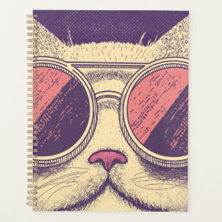 Retro Vintage Kitty Planner