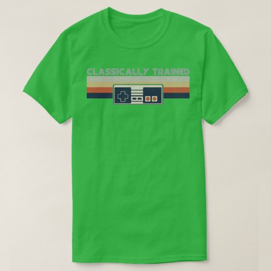Retro Vintage klassiek geschoold T-shirt (Design voorkant)