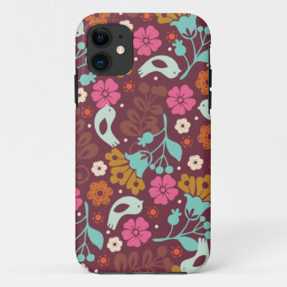 Retro Vintage Kleurrijke Bloemen Hoes