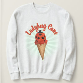 Retro Vintage Lieveheersbeestje | Whimsical Ijsje Trui