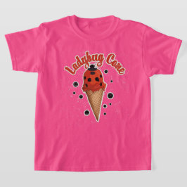 Retro Vintage Lieveheersbeestje | Whimsicale IJsku T-shirt